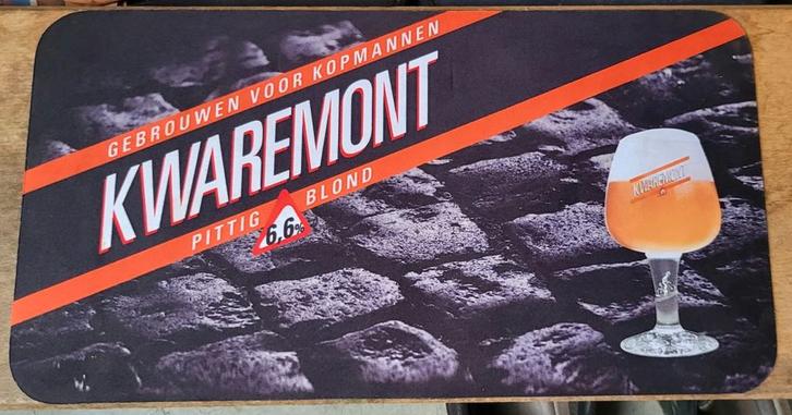 Kwaremont toogmat, Verzamelen, Biermerken, Zo goed als nieuw, Ophalen of Verzenden