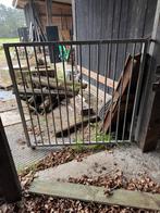 Gegalvaniseerde poort, Tuin en Terras, Ophalen, Zo goed als nieuw