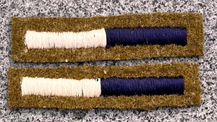 abbl brig. Piron Royal Corps of signals 1944 1945., Verzamelen, Militaria | Tweede Wereldoorlog, Landmacht, Embleem of Badge, Ophalen of Verzenden