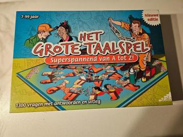Het grote taalspel beschikbaar voor biedingen