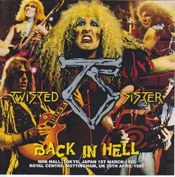 TWISTED SISTER van 2 CD's - Live Tokyo & Nottingham beschikbaar voor biedingen