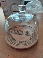 NEUF cloche à fromage en bois et verre diamètre 19 cm, Maison & Meubles, Enlèvement ou Envoi, Neuf