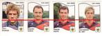 Panini / Football 90 / FC Luik / 4 stickers, Verzenden, Zo goed als nieuw, Poster, Plaatje of Sticker