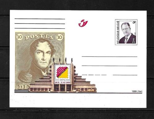 Briefkaart Bruphila 1999 Ongelopen - Lot Nr. 764, Postzegels en Munten, Postzegels | Europa | België, Postfris, Overig, Postfris