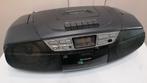 Panasonic RX-DS17 Portable Stereo CD/Cassette/AM-FM, Ophalen of Verzenden, Zo goed als nieuw, Radio, Met cd-speler