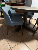 Extra zware stevige tafel met 4 stoelzeteltjes, Ophalen, Zo goed als nieuw