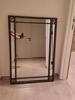 Zware spiegel met bronzen/koperen kader, Huis en Inrichting, Woonaccessoires | Spiegels, Ophalen, Zo goed als nieuw