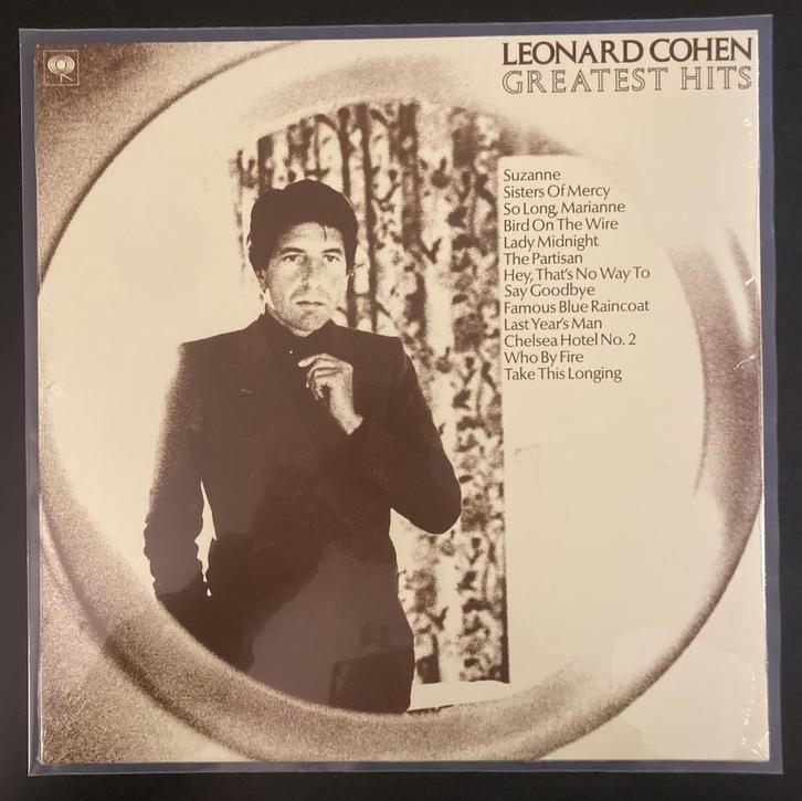 LP Leonard Cohen ‎- Greatest Hits (New - Sealed), Cd's en Dvd's, Vinyl | Rock, Nieuw in verpakking, Overige genres, 12 inch, Ophalen of Verzenden