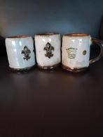 3 verres à chope en grès Grégoire, Ophalen