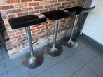Drie barstoelen, Ophalen of Verzenden, Zo goed als nieuw, Draaibaar