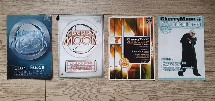 4 Club Guide Cherry Moon (Lokeren), Verzamelen, Muziek, Artiesten en Beroemdheden, Gebruikt, Boek, Tijdschrift of Artikel, Ophalen of Verzenden