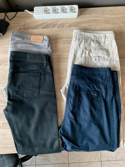 Pakket - 4 driekwart broeken (Esprit en Cecil), Kleding | Dames, Broeken en Pantalons, Gedragen, Maat 36 (S), Driekwart, Ophalen