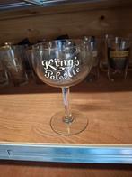 Oud email bierglas king's pale ale, Verzamelen, Ophalen of Verzenden