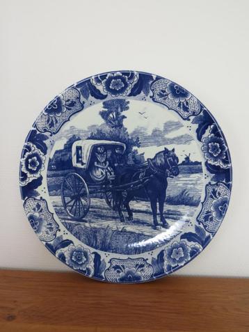 Delfts blauw wandbord beschikbaar voor biedingen