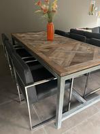 Tafel + 6 stoelen, Huis en Inrichting, Complete eetkamers, Ophalen