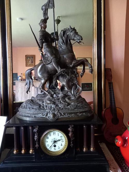 Horloge Jeanne d'Arc, Antiek en Kunst, Curiosa en Brocante, Ophalen