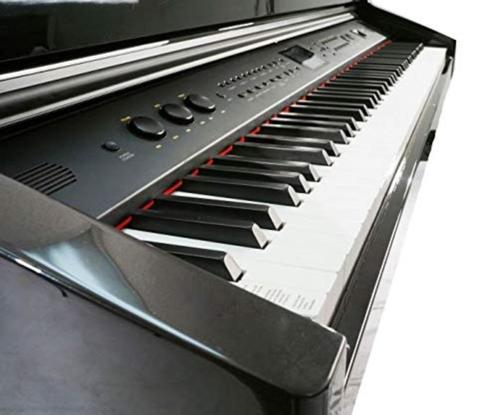 Prachtige Artesia AG-30 grand piano, Muziek en Instrumenten, Piano's, Zo goed als nieuw, Vleugel, Zwart, Digitaal, Hoogglans, Ophalen