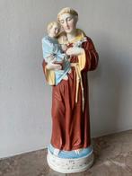 Beeld heilige Antonius van Padua biscuit (32 cm), Antiquités & Art, Antiquités | Objets religieux, Enlèvement