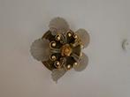 1 luster Geraardsbergen, Handtassen en Accessoires, Broches, Ophalen, Zo goed als nieuw