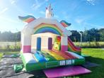 Te huur: springkasteel unicorn, Ophalen, Nieuw