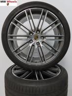 Porsche Panamera 971 velgen 21 inch Turbo met zomerbanden, Auto-onderdelen, Gebruikt, 275 mm, Banden en Velgen, Personenwagen
