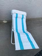 Ligbed Lafuma nieuw met handdoek op, Jardin & Terrasse, Chaises longues, Enlèvement, Neuf