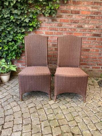 2 stoelen of tuinstoelen vincent sheppard bruin - beschikbaar voor biedingen