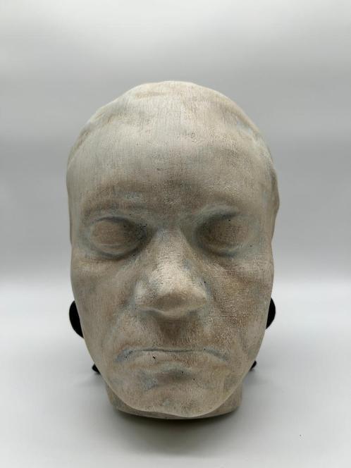 Beethoven gipsen dodenmasker, Antiek en Kunst, Curiosa en Brocante, Ophalen of Verzenden