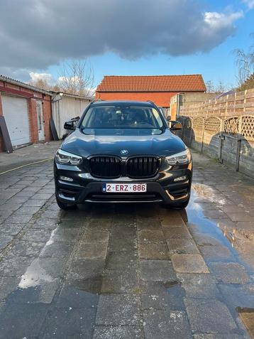 Bmw x3 2018 diesel, Auto's, Automaat, Achterwielaandrijving, Leder en Stof, Zwart