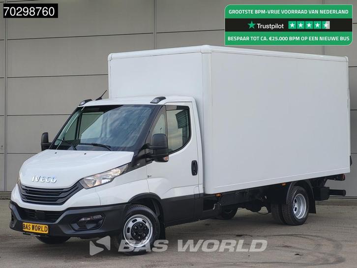 Iveco Daily 35C16 Laadklep Dubbellucht Bakwagen 160PK Airco, Auto's, Bestelwagens en Lichte vracht, Bedrijf, Te koop, Airconditioning