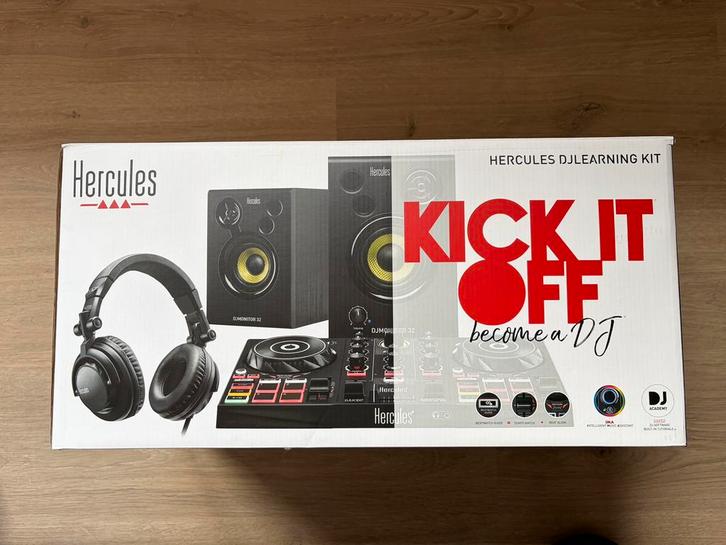 Hercules DJ learning kit, Musique & Instruments, DJ sets & Platines, Comme neuf, DJ-Set, Autres marques, Enlèvement