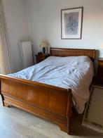 Bed, grote kast en kleine kast in hout, Huis en Inrichting, Ophalen, Gebruikt