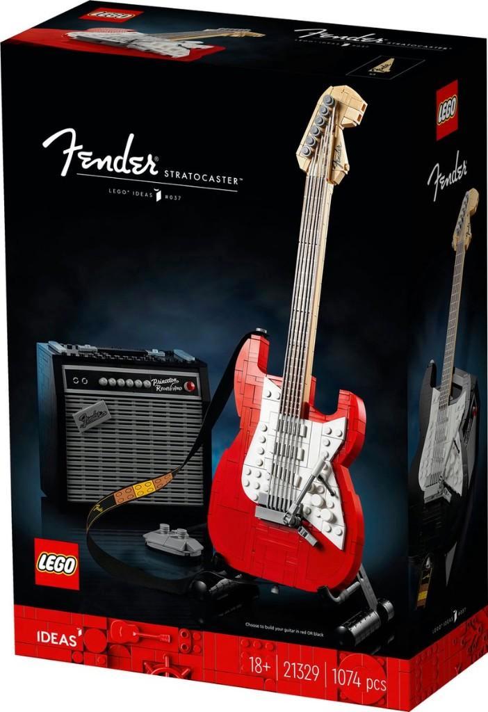 LEGO 21329 FENDER Stratocaster (NOUVEAU), Musique & Instruments, Instruments à corde | Guitares | Électriques, Neuf, Fender, Avec ampli