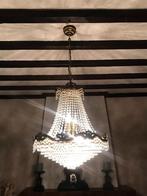 kroonluchter, Huis en Inrichting, Lampen | Kroonluchters, Ophalen, Gebruikt, Glas, Kristal