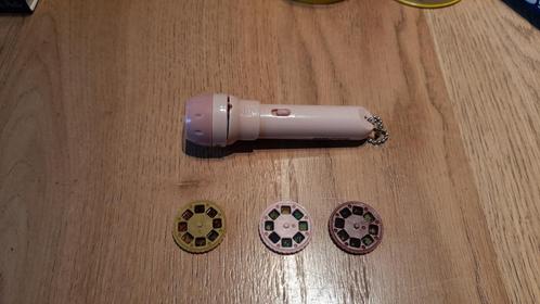 Projectielamp + 3 verhaalschijfjes, Kinderen en Baby's, Speelgoed | Educatief en Creatief, Gebruikt, Ontdekken, Met licht, Ophalen of Verzenden