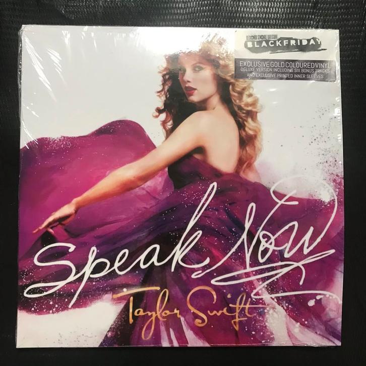 Taylor Swift - speak now 2 lp gold edition, CD & DVD, CD Singles, Comme neuf, Pop, Enlèvement ou Envoi