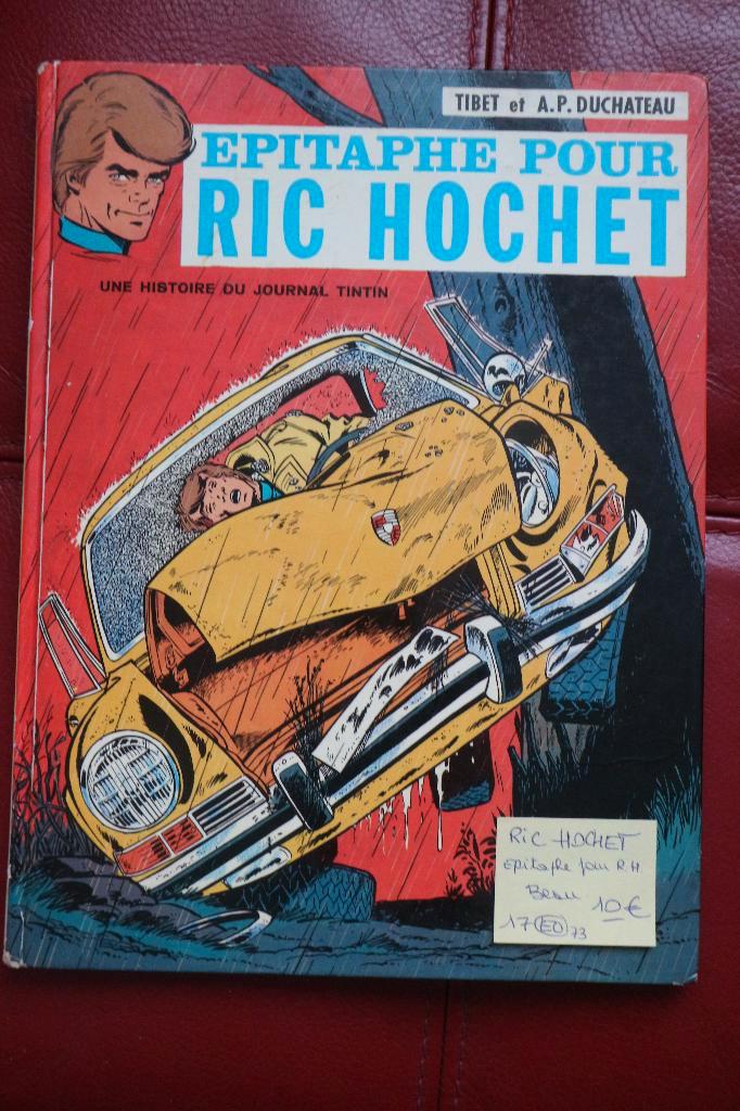 Bd RIC HOCHET épitaphe pour R.h.  17 EO 73, Livres, BD, Une BD, Enlèvement ou Envoi