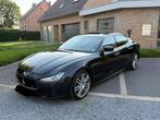 Maserati Ghibli 3.0 Bi-Turbo 275pk, Auto's, Maserati, Bluetooth, Zwart, Zwart, Bedrijf