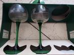 15 verres à vin sur pied Luminarc taillé, Ophalen, Zo goed als nieuw