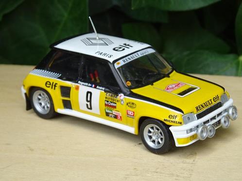 1981 Renault 5 Turbo Winnaar Rally Monte carlo, Hobby en Vrije tijd, Modelauto's | 1:43, Nieuw, Auto, Ophalen of Verzenden
