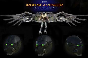 Jazzinc Iron Scavenger Marvel - 1/6 nieuw geen Hot Toys beschikbaar voor biedingen