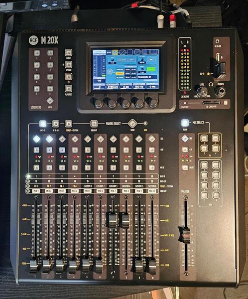 Console de mixage RCF M20X, Muziek en Instrumenten, Mengpanelen, Zo goed als nieuw, 10 tot 20 kanalen, Ophalen