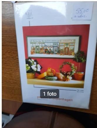 Forfait - Permin de Copenhague - Shoppingcentre - 70-143, Hobby & Loisirs créatifs, Broderie & Machines à broder, Comme neuf, Set à broder