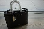 Sac "Faubourg" M cuir noir "LANCEL" Envoi compris, Verzenden, Nieuw, Zwart