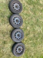 Velgen VW met winterbanden DUNLOP, Auto-onderdelen, Banden en Velgen, Ophalen, Gebruikt, 15 inch, Banden en Velgen