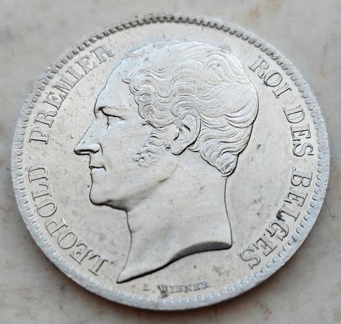 Proefslag 2½ Francs 1848 (Groot hoofd), Postzegels en Munten, Munten | België, Losse munt, Overig, Ophalen of Verzenden