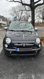 Fiat 500 2014 te koop, Auto's, Voorwielaandrijving, 4 zetels, Zwart, Leder