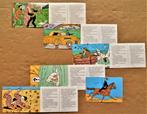 Kuifje - 6 Postkaarten Wedstrijd Q8 - 1988 - Hergé, Verzamelen, Verzenden, Kuifje, Zo goed als nieuw, Plaatje, Poster of Sticker