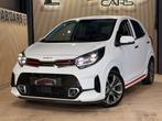 Kia Picanto Picanto 1.0i * GT LINE * GARANTIE 12-2029 *, Auto's, Automaat, Gebruikt, Wit, Leder