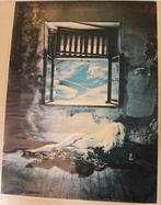 Vintage Poster Naakt Meisje Onder Open Raam / Met Walkman, Verzamelen, Ophalen of Verzenden, Gebruikt, Rechthoekig Staand